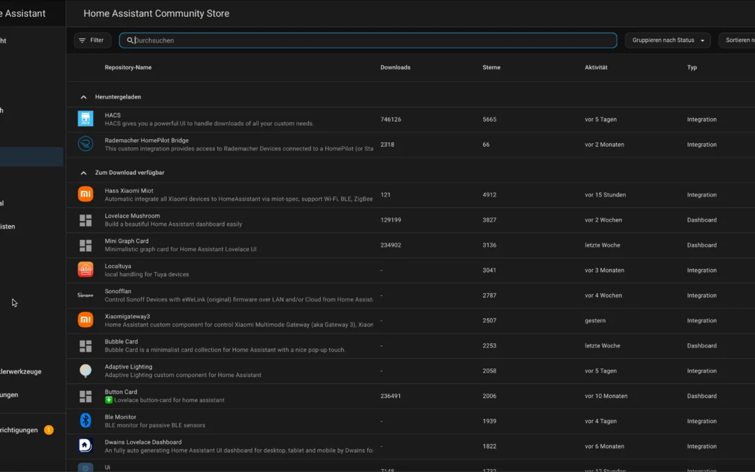Home Assistant: So installierst du HACS (Home Assistant Community Store)